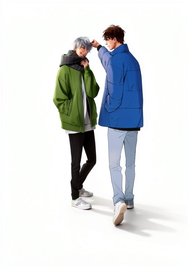 Long Period Yaoi Manga School Life Series English Edition-0