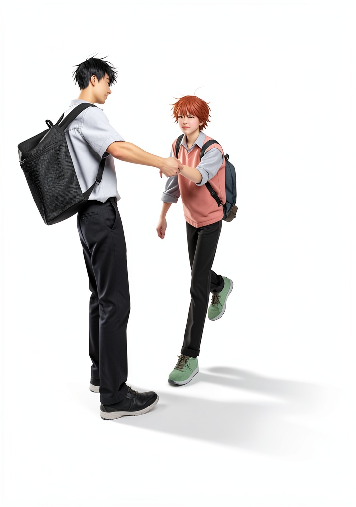 'Cover of If It’s You, I Might Try Falling in Love manga showing characters in school setting'
