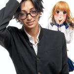 Glasses with a Chance of Delinquent Manga School Life Series-0
