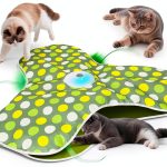 Interactive Cat Toy FUGODIWI Automatic Feather Mouse Toy Model P43-0