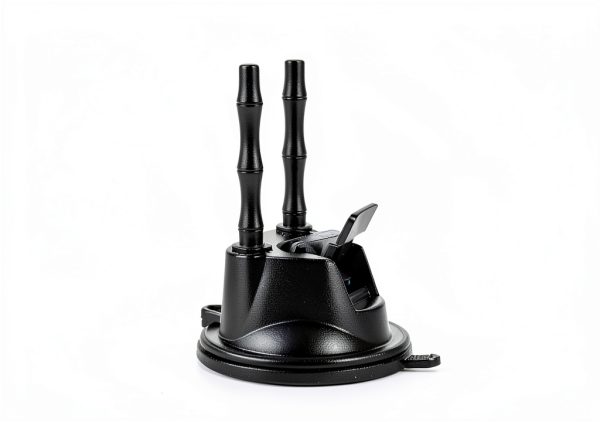 Suction Cup Cat Wand Toy Potaroma Dual-Wand Kitten Toy Charcoal Base-1